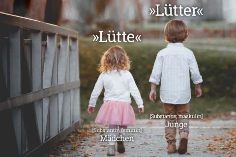 Plattdeutsches Wörterbuch: Lütter